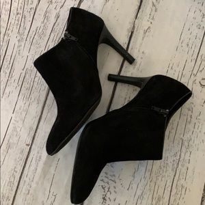 Antonio Melani Black Heeled Booties